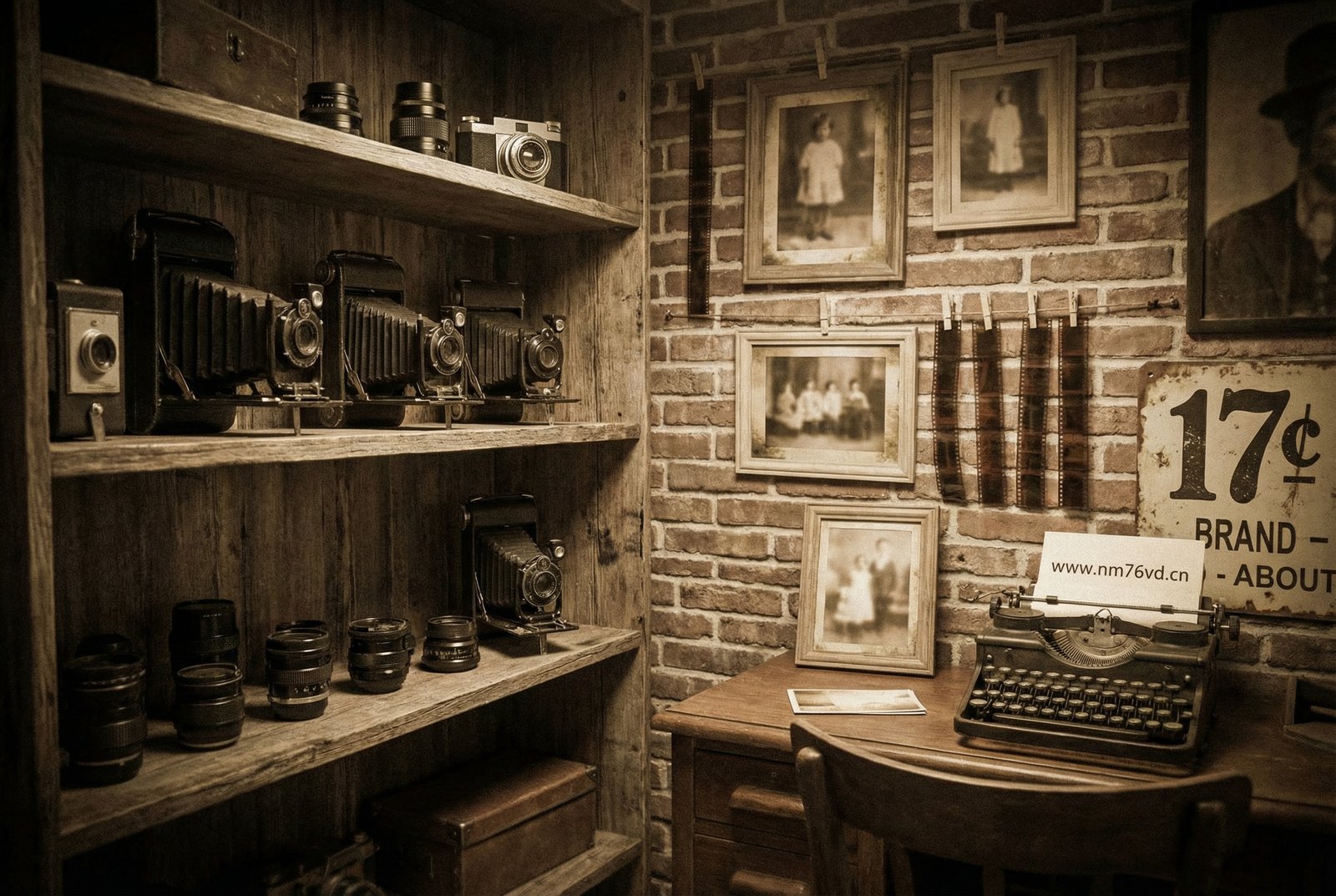 17c复古摄影工作室影像故事